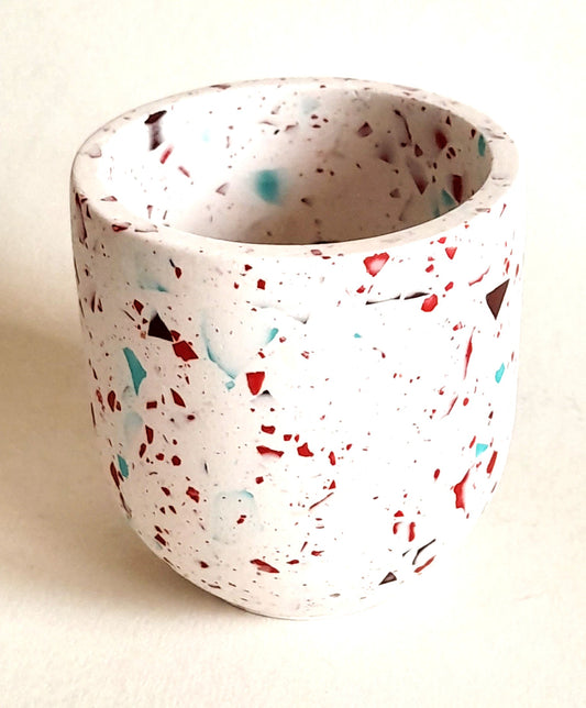 Jesmonite - Eco Luxe Terrazzo Pen Pot 