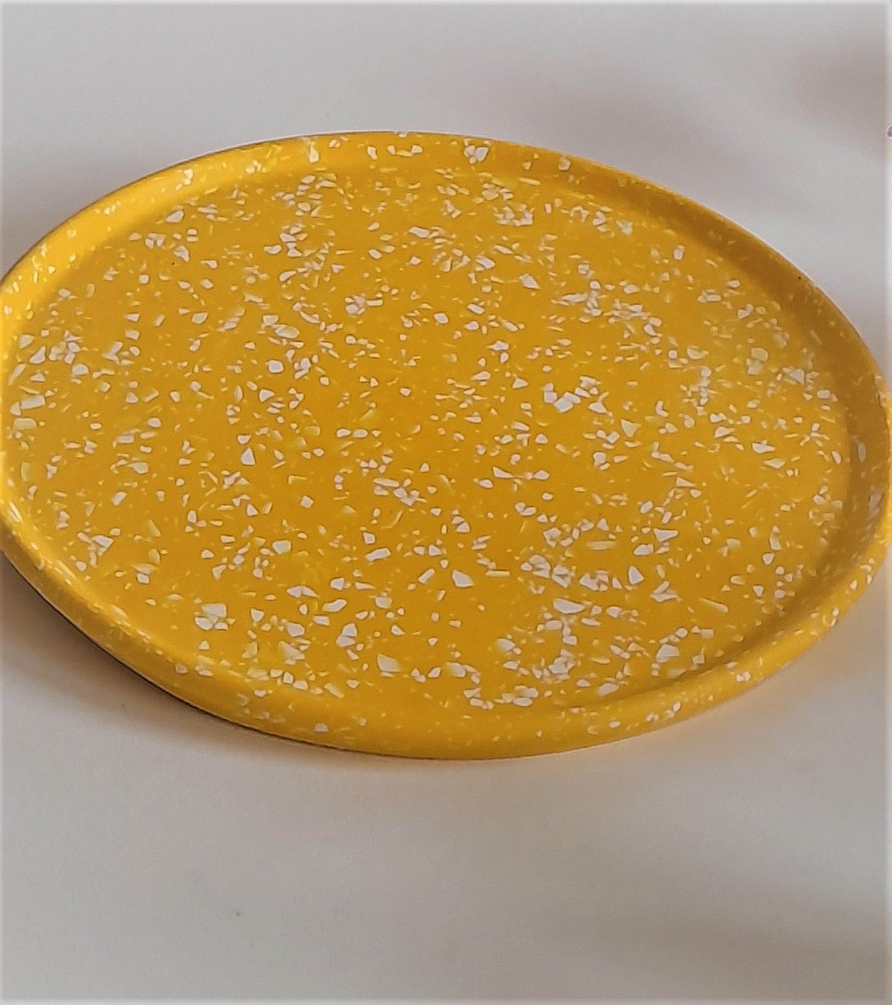 Jesmonite Extra Large Round Terrazzo Tray - Wholesale Homeware