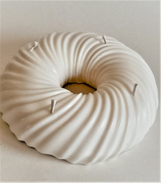 Candle - Decorative Extra Large Doughnut Candle - Sculptural Candles