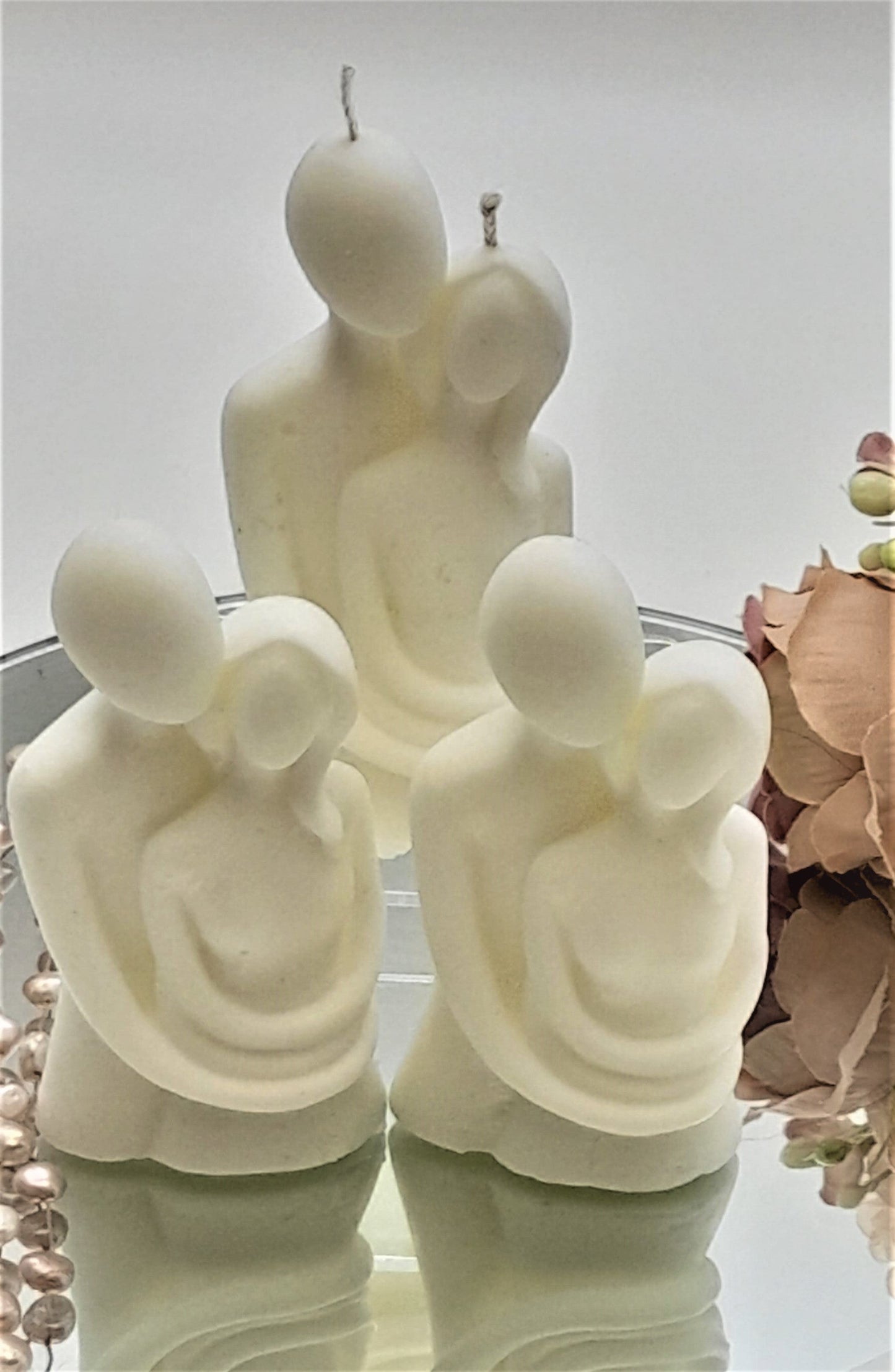 Candles - Decorative Couples Figurine Candles -