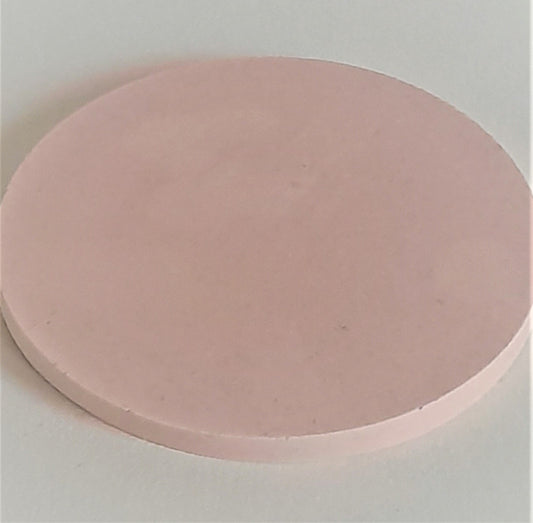 Jesmonite - Small Round Light Pink Coaster - Wholesale Coaster
